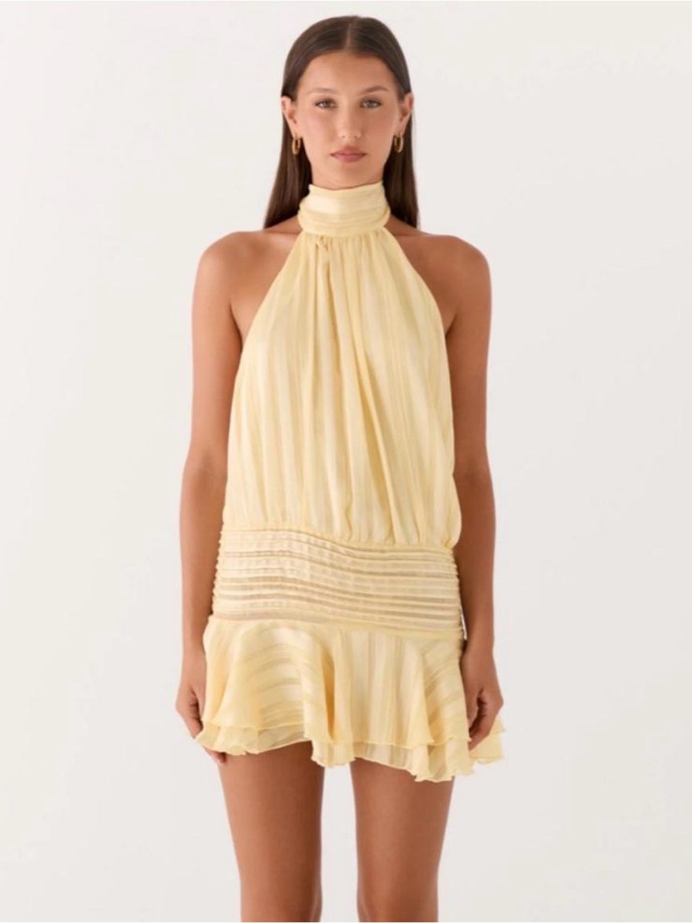 Peppermayo Willow Chiffon Mini Dress